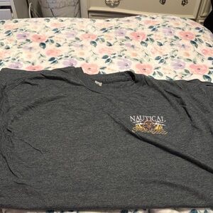 Gildan Charcoal Nautical T-Shirt